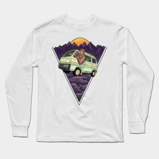 Sasquatch Acty Van Life Long Sleeve T-Shirt